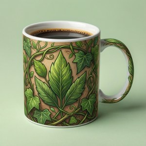 Leafy Coffee Mug