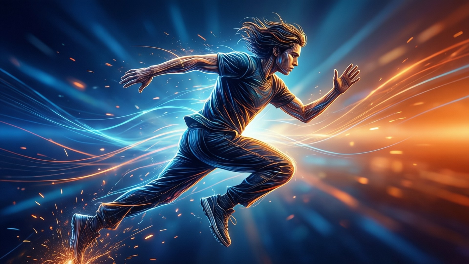 Leap of Ambition by Wallpapers.art Studio