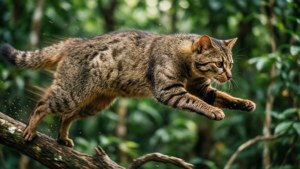 Leaping Civet