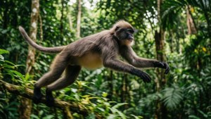 Leaping Langur