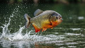 Leaping Piranha