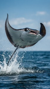 Leaping Stingray