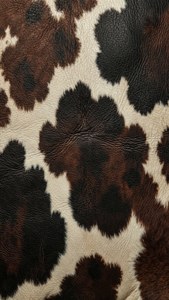 Leather Embossed Cow