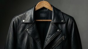Leather Jacket Elegance