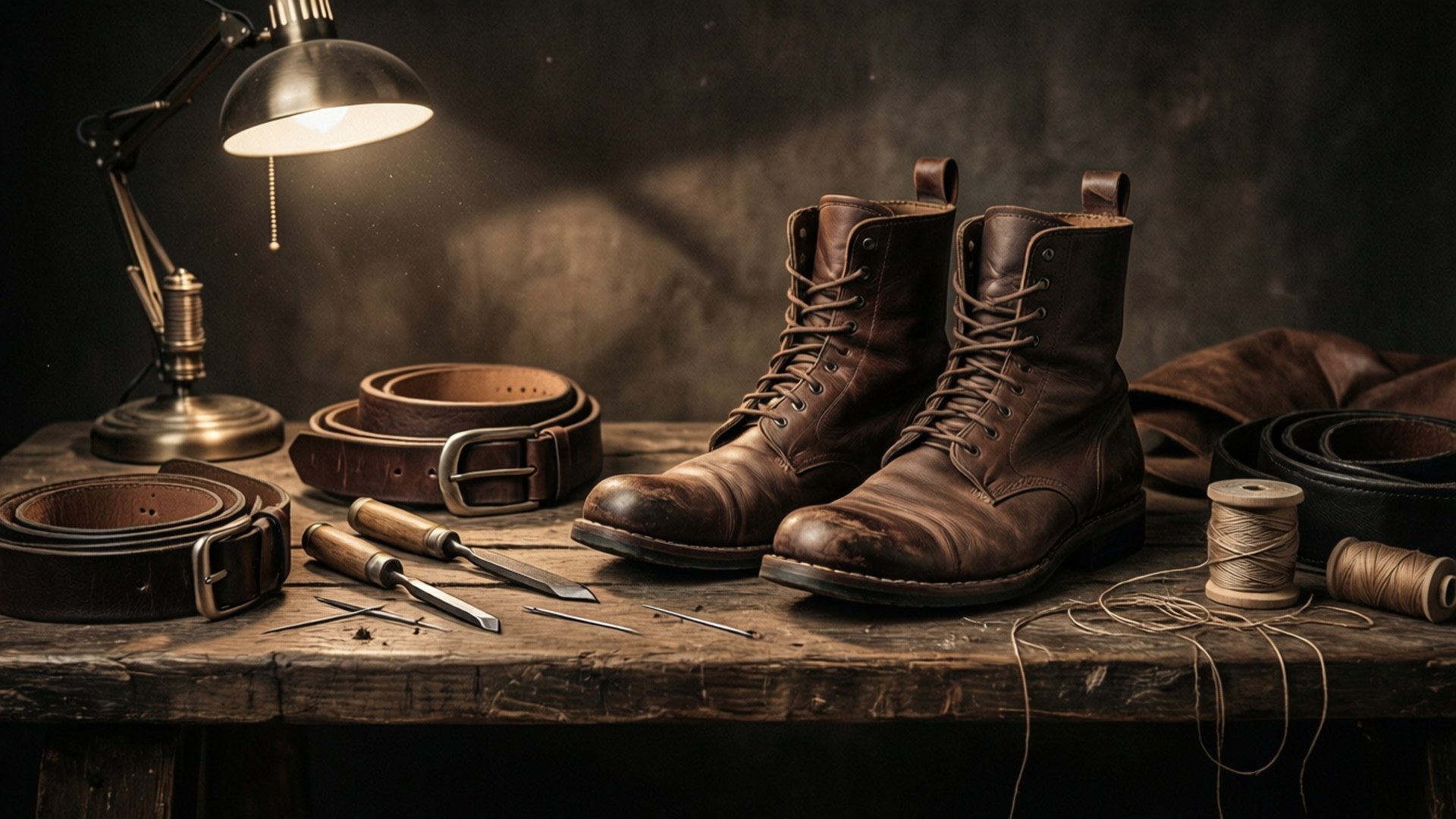 Leather Noir by Wallpapers.art Studio