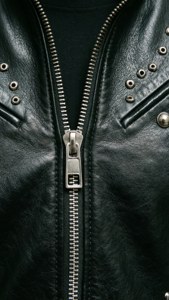 Leather Zipper Studs