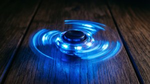 LED Spinner Trails