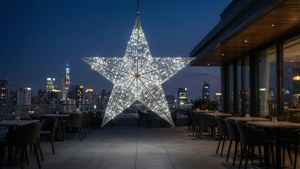 LED Star Rooftop Top