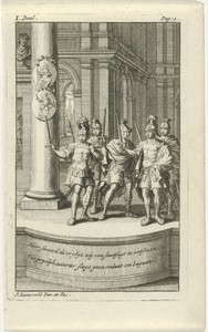 Leden van de senaatspartij zijn vastberaden om Julius Caesar te doden