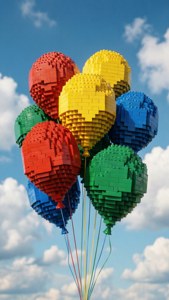 Lego Balloons Sky