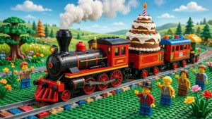 Lego Birthday Train