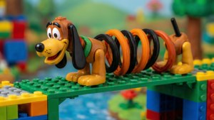 Lego Bridge Slinky
