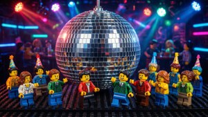 Lego Disco Birthday Party