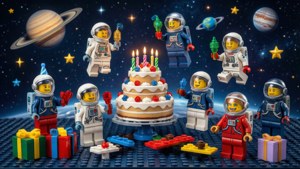 Lego Space Birthday Party