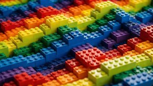 Lego Wave Abstract