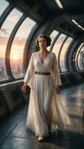 Leia in Cloud City