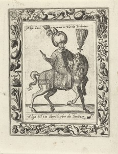 Leider van de Janitsaren te paard