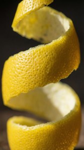 Lemon Peel Spiral