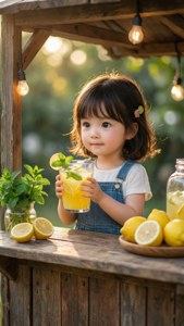 Lemonade Stand Girl