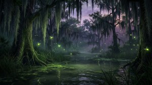 Lemoyne Swamp Dusk