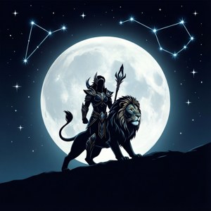 Leo Under Moon