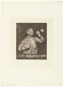 Léon Leenhoff blaast zeepbellen