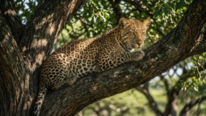 Leopard in the Tree