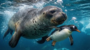 Leopard Seal Chase