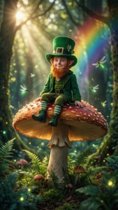 Leprechaun in Forest