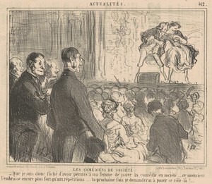 Les comédiens de société