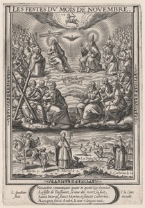 Les Festes du mois de November (November: All Saints)