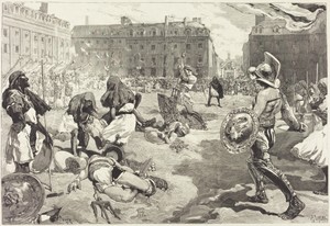 Les Fêtes de Rennes.  La grande Cavalcade Romaine