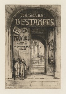 Les Salles d'Estampes en Province