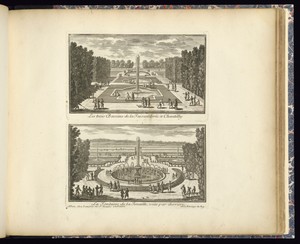 Les trois Bassins de la Faisanderie à Chantilly (Upper Plate)