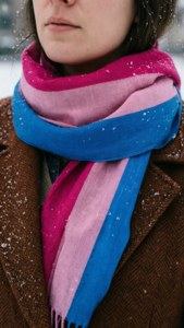 Lesbian Flag Scarf
