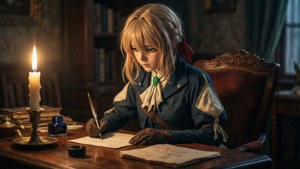 Letter by Candlelight