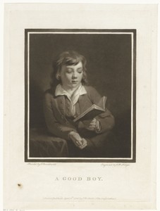 Lezende jongen