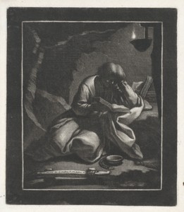 Lezende kluizenaar