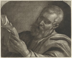 Lezende man