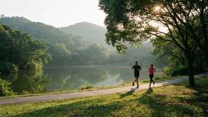 Lianhuashan Park Morning
