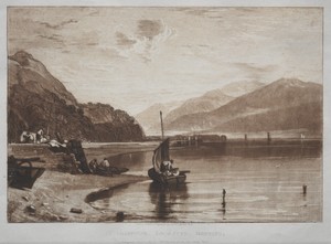 Liber Studiorum:  Inverary Pier, Lock Fyne, Morning