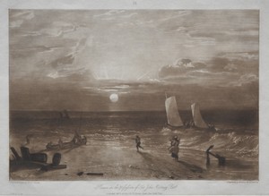 Liber Studiorum:  Mildmay Sea-piece
