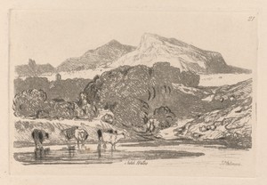 Liber Studiorum: Plate 21, View in North Wales