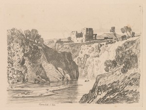 Liber Studiorum: Plate 27, Kilgarren Castle, N. Wales