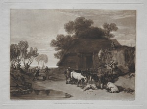 Liber Studiorum:  The Straw Yard