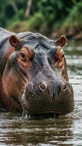 Liberia River Hippo