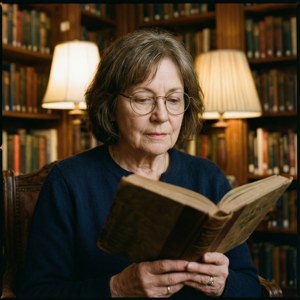 Librarian with Glasses