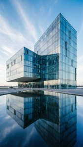 Library Glass Facade