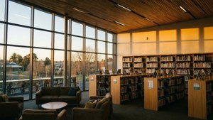 Library Golden Hour