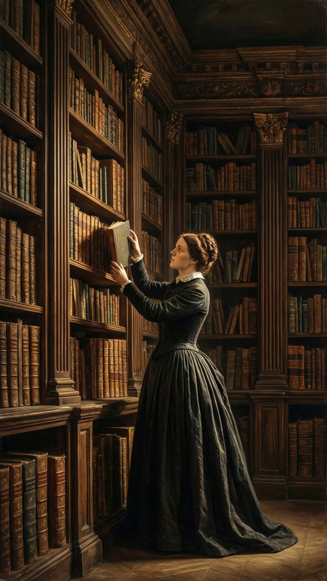 Library of the Mind by Wallpapers.art Studio